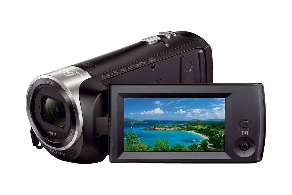 Sony HD Video Recording HDRCX405 HDR-CX405/B Handycam Camcorder (Black) + Son... N5
