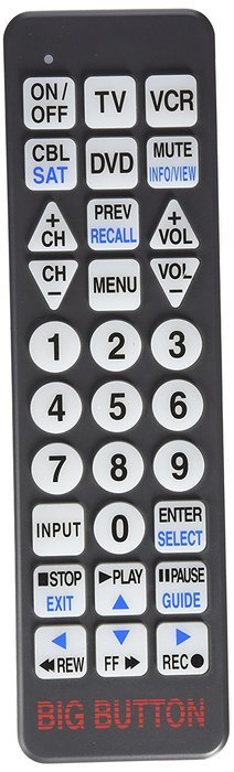Hy-Tek Big Button BW1220 Universal Remote Control