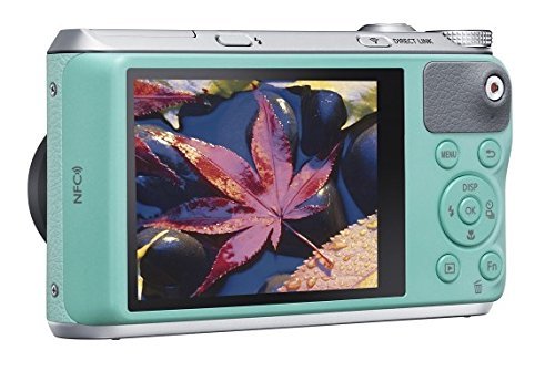 Samsung Smart Camera WB380F 16.3 MP Compact Digital Camera 1080p - Mint by Samnsung N3
