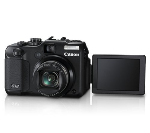 Canon G12 10 MP Digital Camera with 5x Optical Image Stabilized Zoom and 2.8 Inch Vari-Angle LCD N5