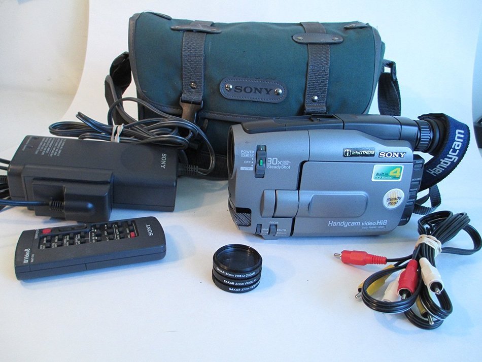 Sony Handycam CCD-TRV81 Hi8 S Video Camera Recorder Camcorder CCD Precision NTSC