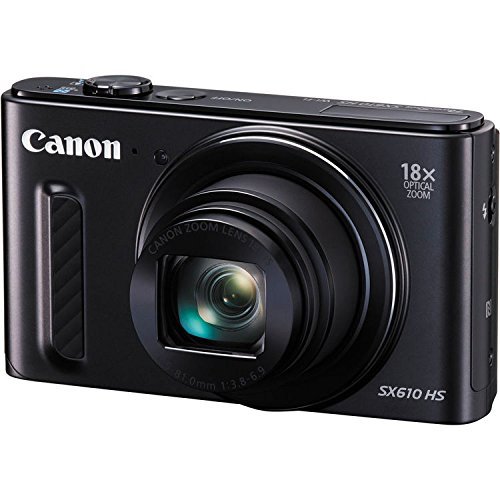 Canon PowerShot SX610 HS - Wi-Fi Enabled (White) International Version (No warranty) N2