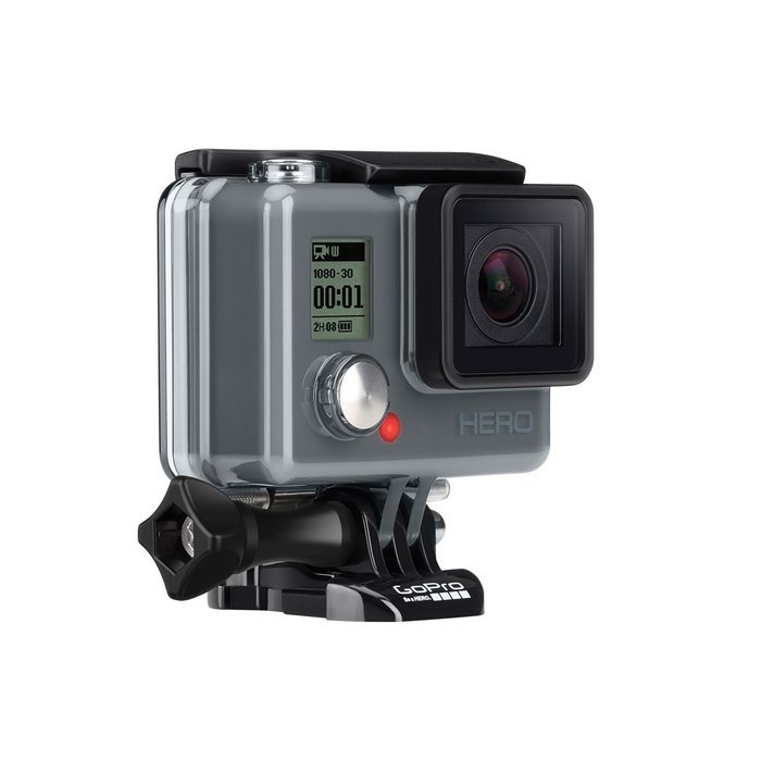 GoPro Hero CHDHA-301-EU 5 MP Waterproof Camera (Black) - International Version N4
