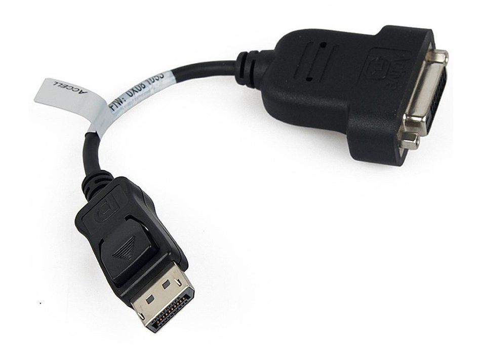 Accell B087B-005B UltraAV DisplayPort to DVI-D Active Single-Link Adapter - AMD Eyefinity&trade; Certified