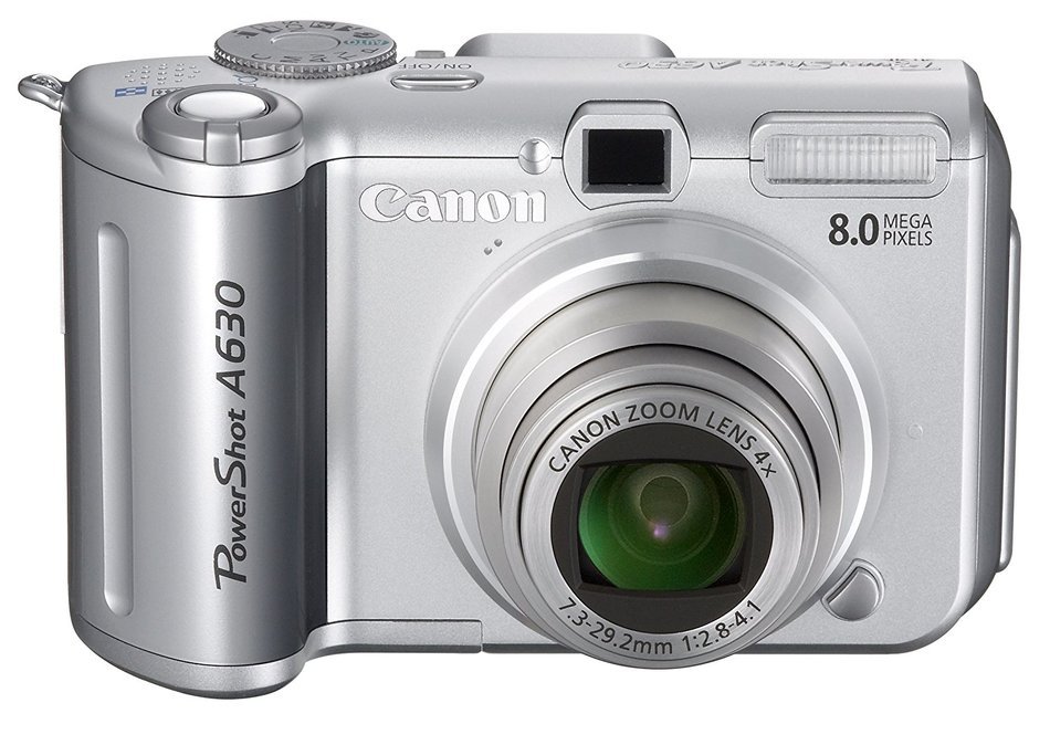 Canon PowerShot A630 8MP Digital Camera with 4x Optical Zoom N7
