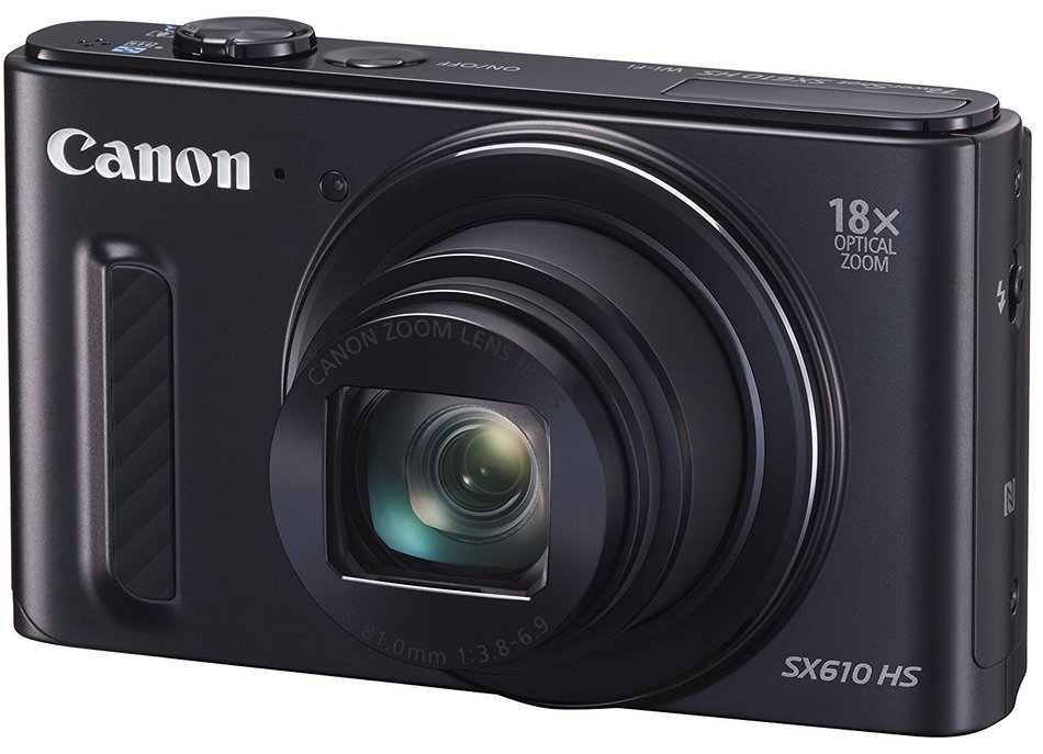 Canon digital camera PowerShot (power shot) SX610 HS black PSSX610HS (BK) - International Version (No Warranty) N3