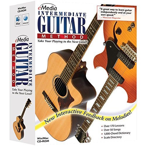 New EMEDIA EG10112 eMedia Intermediate Guitar Method v3.0