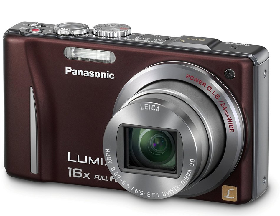 Panasonic Lumix DMC-ZS10 14.1 MP Digital Camera with 16x Wide Angle Optical Image Stabilized Zoom and Built-In... N15