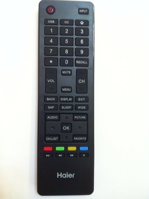 Brand New HAIER lcd led tv Remote control HTR-A18M For 32D3000 LE32M600M20 LE32F32200 LE24M600M80 LE24F33800 LE39F32800... N2