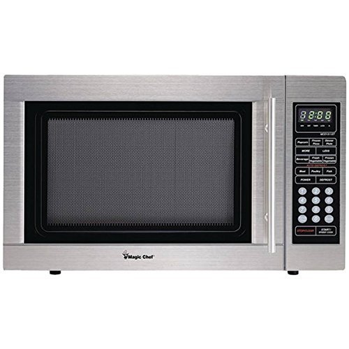 New MAGIC CHEF MCD1310ST 1.3-Cubic ft Countertop Microwave (Stainless Steel)