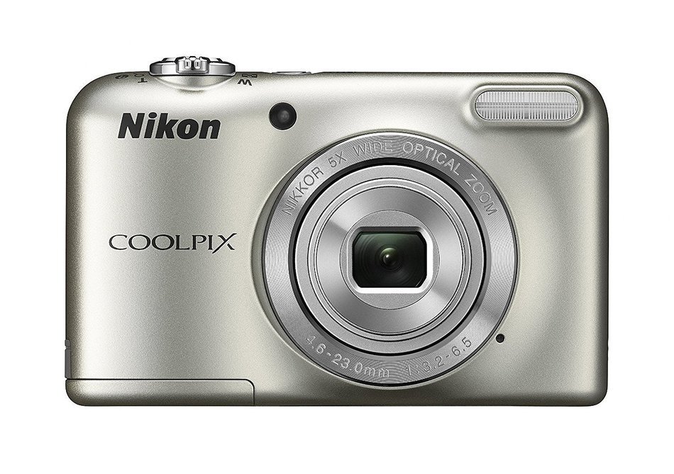Nikon COOLPIX L31 16.1MP Compact Digital Camera (5x Optical Zoom, 720P Video, 2.7-inch Lens, Silver) (Certified... N2