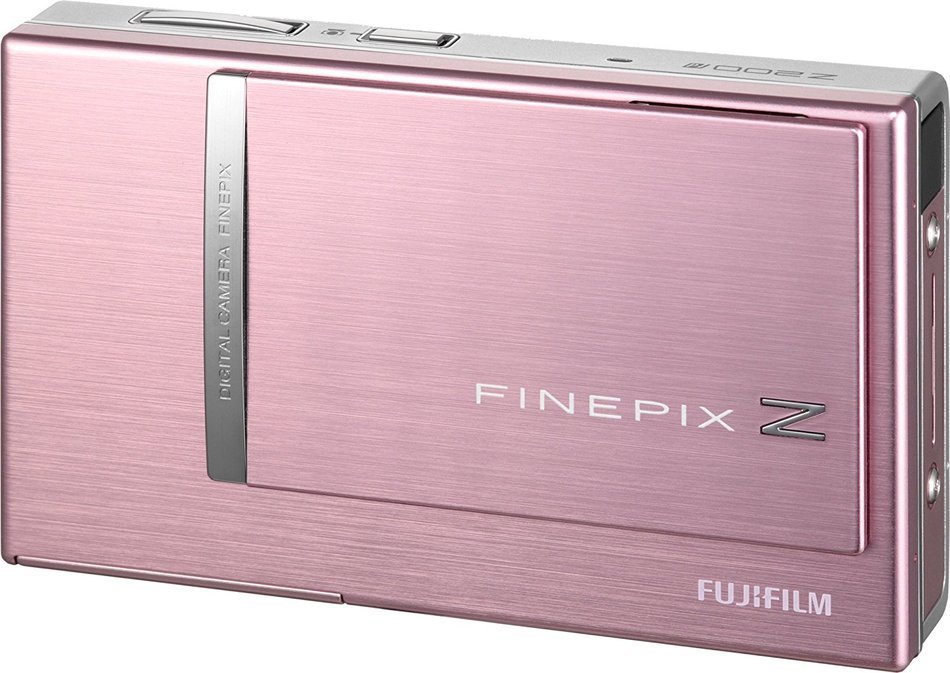Fujifilm FinePix Z200fd 10MP Digital Camera with 5x Optical Dual Image Stabilized Zoom (Pink) N4