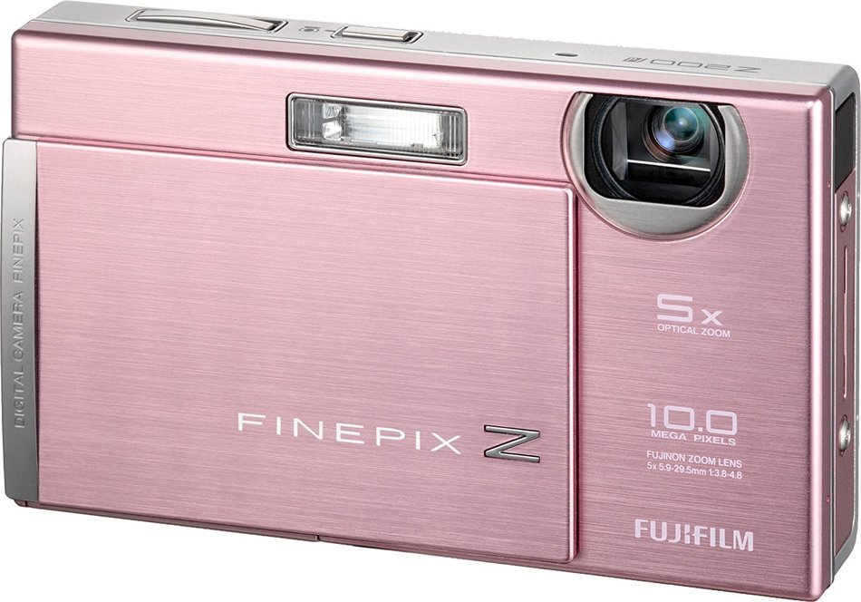 Fujifilm FinePix Z200fd 10MP Digital Camera with 5x Optical Dual Image Stabilized Zoom (Pink) N5