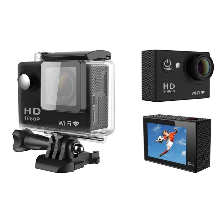 eXuby Pro Action Camera and 32 GB SD Card - A Highly Durable Helmet Camera - A HD Digital Sport Camera with Waterproof... N2
