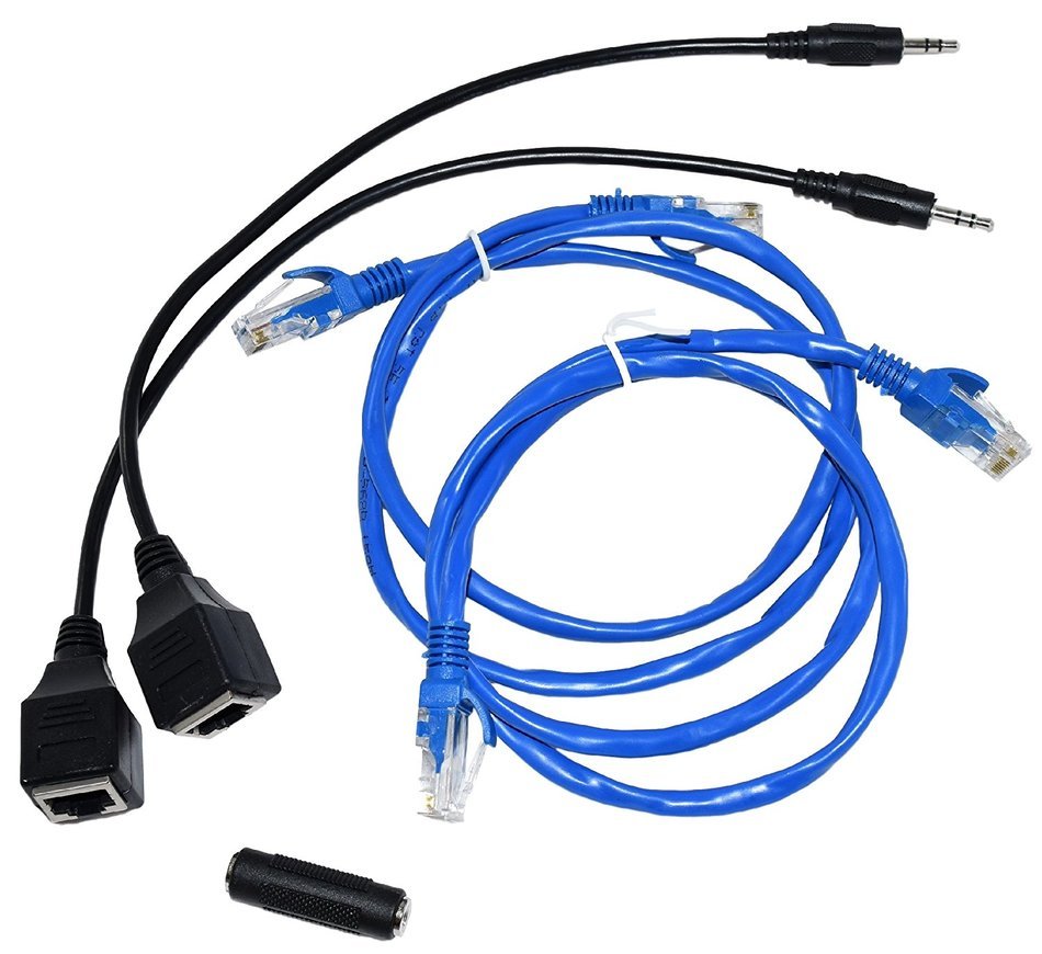 BAFX Products - CAT5 Adapter Kit for BAFX Products IR Repeater Kit - 1 Year Warranty N6