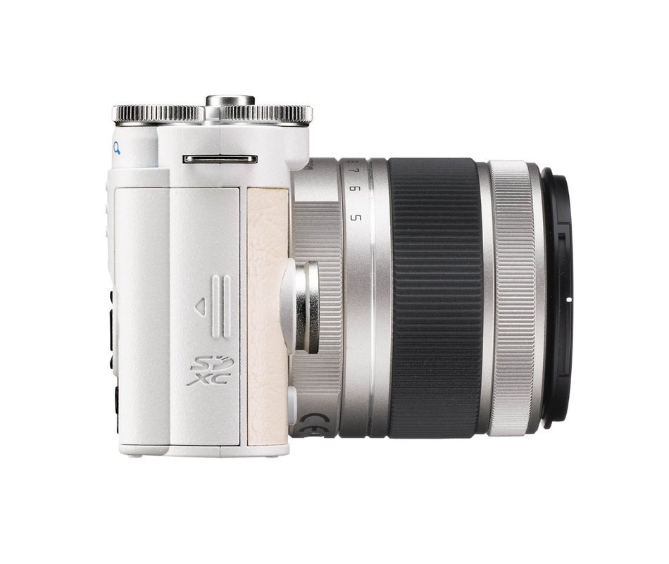 Pentax PENTAX Q-S1 (Pure White) 12.4MP Mirrorless Digital Camera with 3-Inch LCD (Pure White) N3