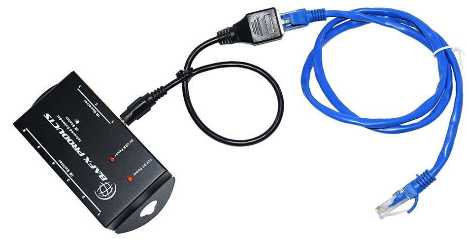 BAFX Products - CAT5 Adapter Kit for BAFX Products IR Repeater Kit - 1 Year Warranty N7
