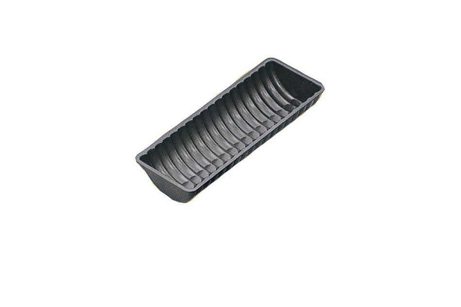 Paderno World Cuisine 5.875 by 3.125 Inch Non-Stick Fluted Loaf Pan