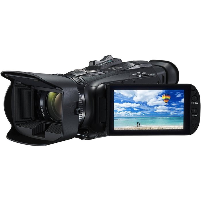 Canon Vixia HF G40 Wi-Fi 1080p HD Digital Video Camcorder + 64GB Card + Battery & Charger + Case + LED Light +... N4