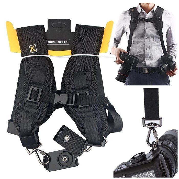 Professional Fashion Quick Rapid Shooting Camera Sling Canon Universal Dual-shoulder Strap Belts For DSLR Digital... N7