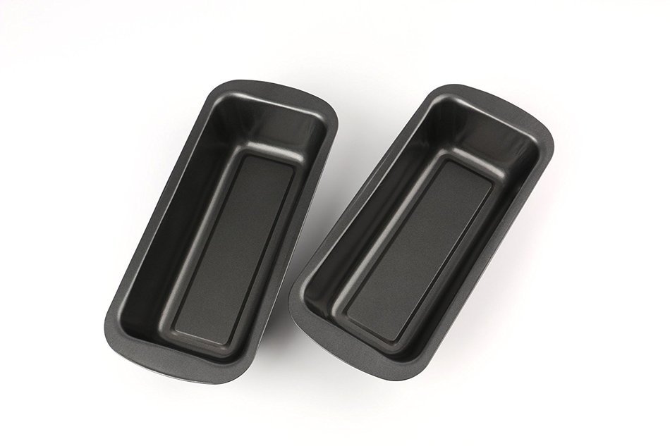 Tosnail Long Non-stick Loaf Pan Set, 9" x 3" - Pack of 2 N4