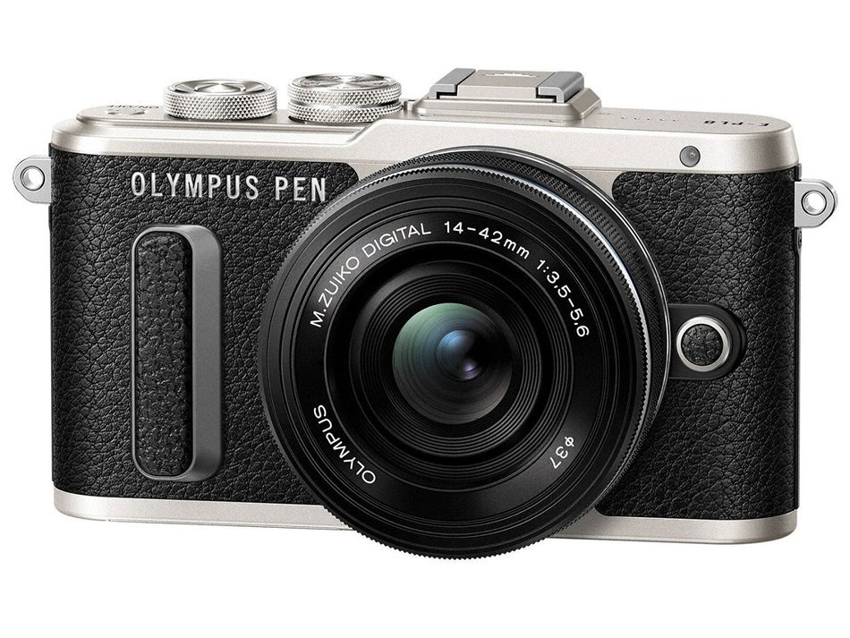 Olympus PEN E-PL8 Wi-Fi Micro 4/3 Digital Camera & 14-42mm II R Lens (Black)