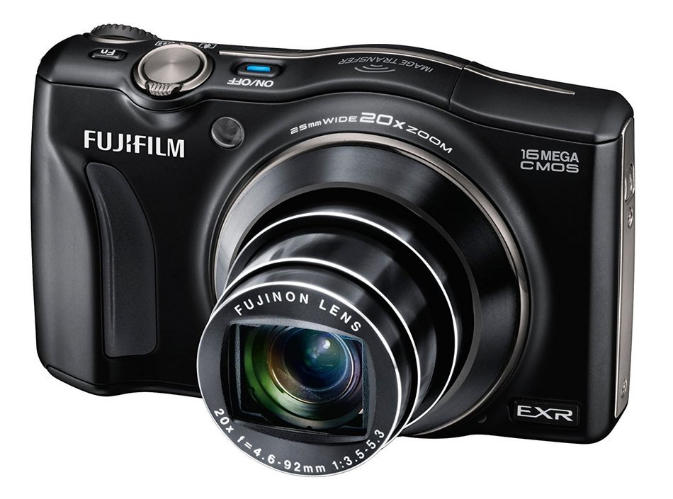 Fujifilm F800EXR 16MP Digital Camera with 20x Optical Image Stabilized Zoom and 3.0-Inch TFT LCD, Black N3