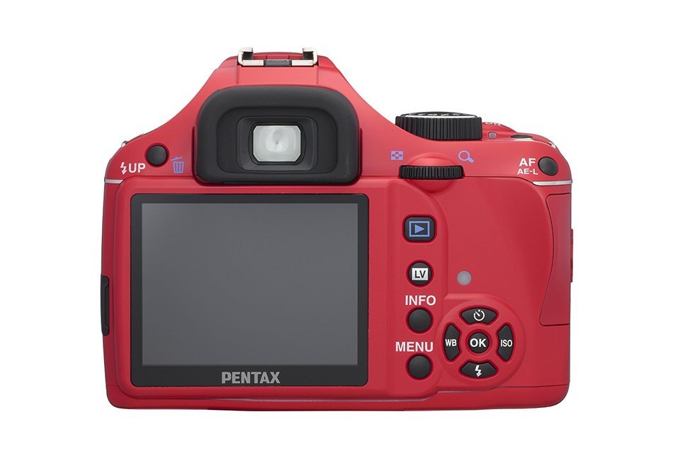 Pentax K-x 12.4MP Digital SLR with 2.7 inch LCD and 18-55mm f/3.5-5.6 AL Lens (Red) N2