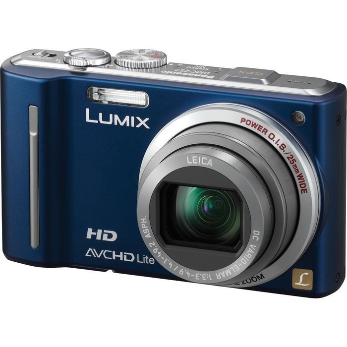 Panasonic Lumix DMC-ZS7 12.1 MP Digital Camera with 12x Optical Image Stabilized Zoom and 3.0-Inch LCD (Blue)... N3