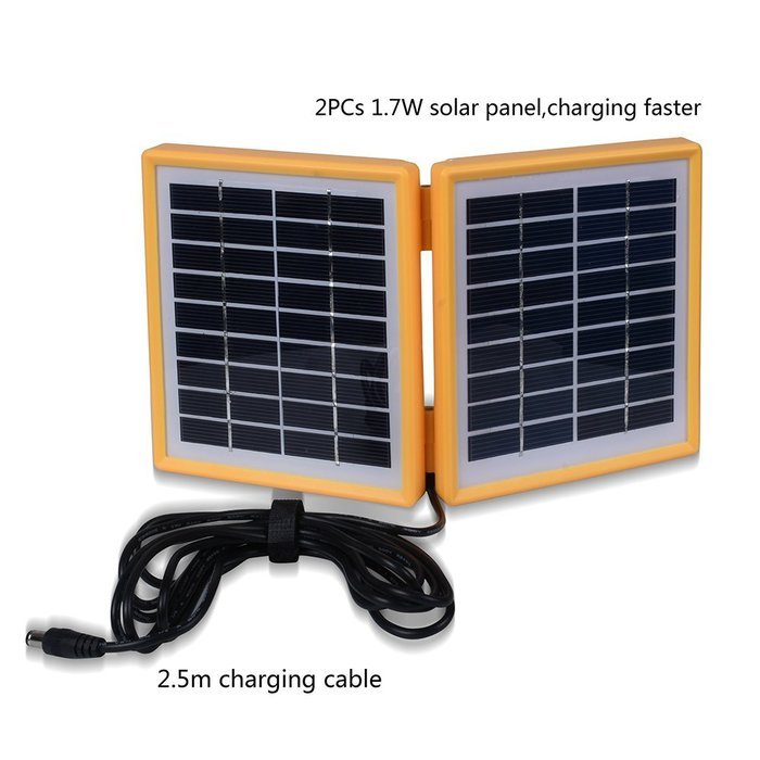 Wosports Solar Emergency Radio MP3 Speaker,LED Rechargeable Lantern Mobile Phone Charger N5