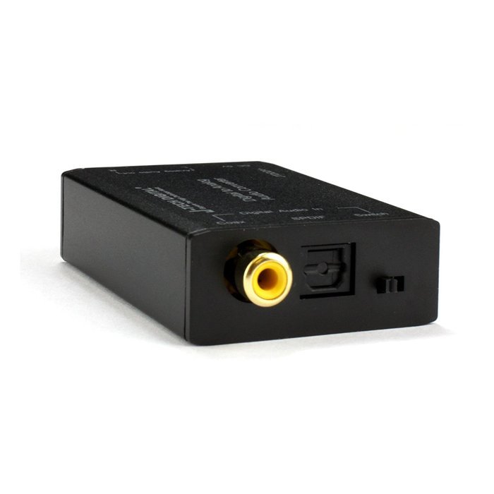 J-Tech Digital &reg; Optical SPDIF Toslink / Coaxial Digital to Analog Audio Decoder Converter with PCM , 5.1 Dolby... N20