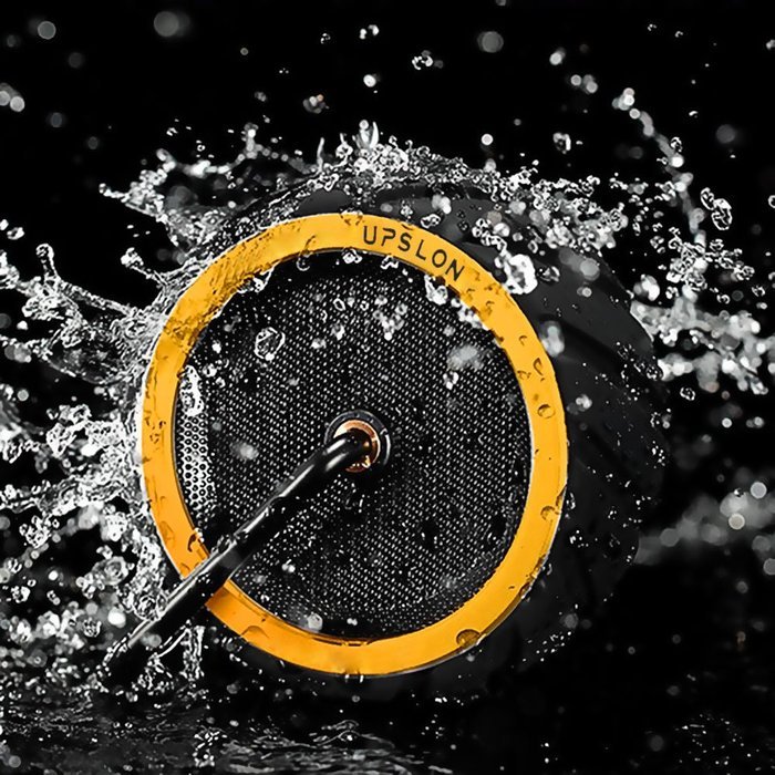 Upslon Rugged Outdoor & Shower Wireless Tire Bluetooth Speaker N7