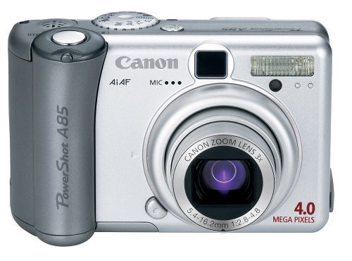 Canon PowerShot A85 4MP Digital Camera with 3x Optical Zoom (OLD MODEL) N2