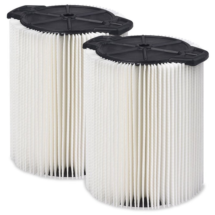 WORKSHOP Wet Dry Vac Filter WS21200F Standard Wet Dry Vacuum Filter (Single Shop Vacuum Cleaner Filter Cartridge... N3