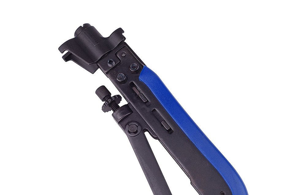 RG59 RG6 RG11 Coaxial Cable Crimper Compression Tool For F Connector N8