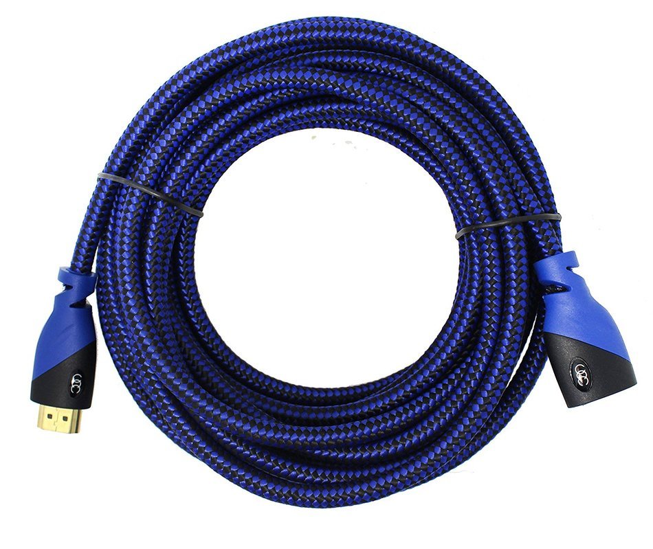Ultra Clarity HDMI Extension Cable 6 FT - Ultra Clarity 4K HDMI Extender 2.0 with Ethernet ( 6 FEET ) M / F Port...
