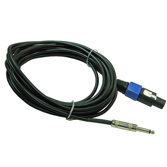 Speakon to 1/4" Speaker Cable - 14 Gauge (25ft)
