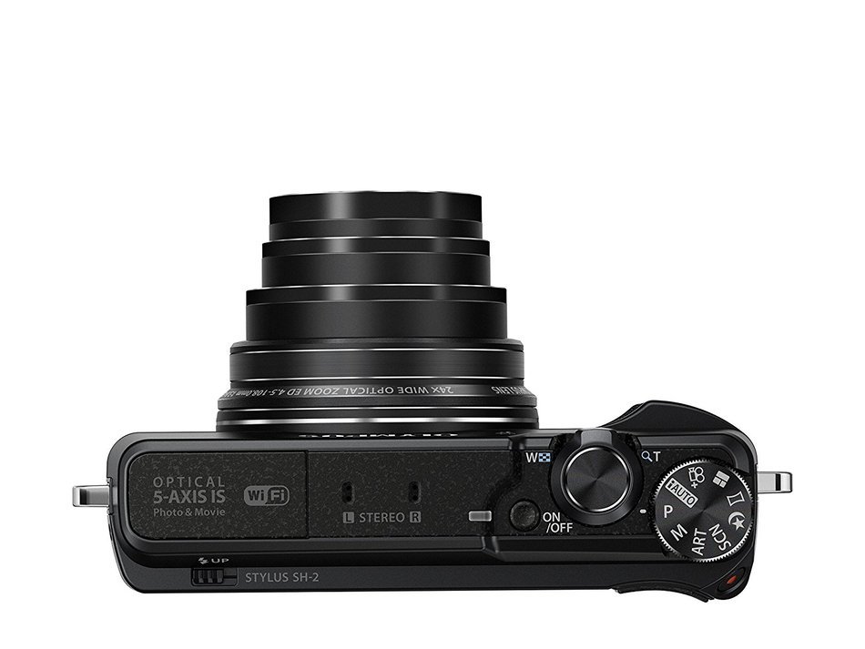 Olympus SH-2 Black 16.0 Mpix 24x super wide Zoom, V107090BE000 (24x super wide Zoom 3.0 460K dots touch LCD, full... N3