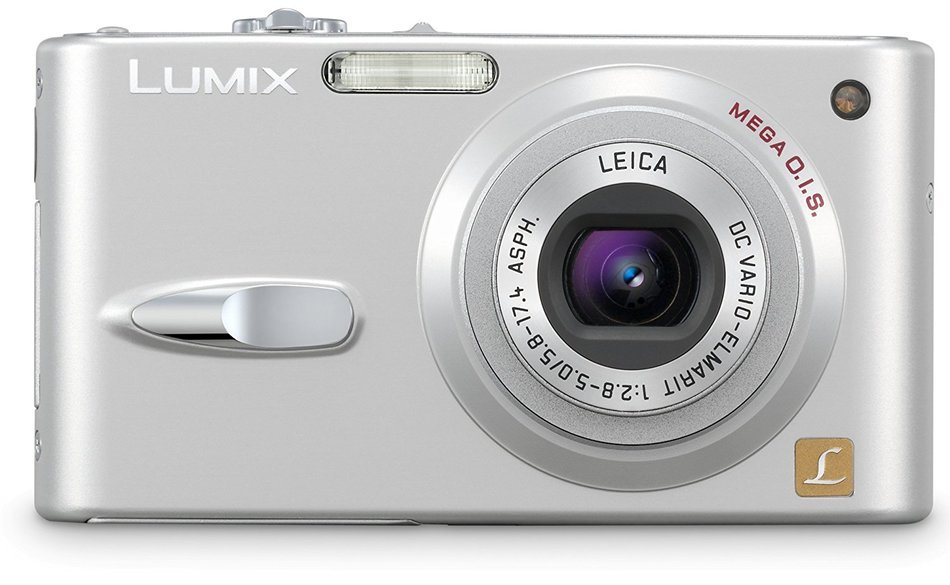 Panasonic DMC-FX3K 6MP Digital Camera with 3x Optical Image Stabilized Zoom (Black) N3