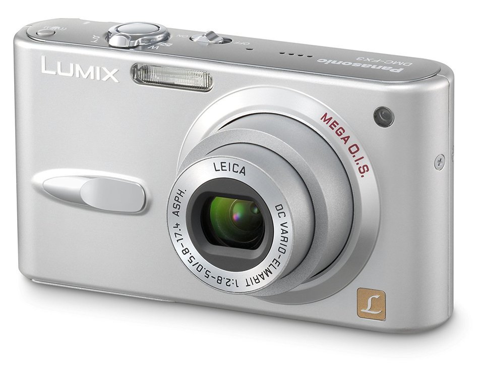Panasonic DMC-FX3K 6MP Digital Camera with 3x Optical Image Stabilized Zoom (Black) N4