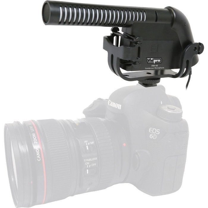 MIC-803 Camera Mounted Shotgun Microphone For Panasonic Lumix DMC-G1 DMC-G2, DMC-G3, DMC-G10, DMC-G6K, DMC-GF1... N22