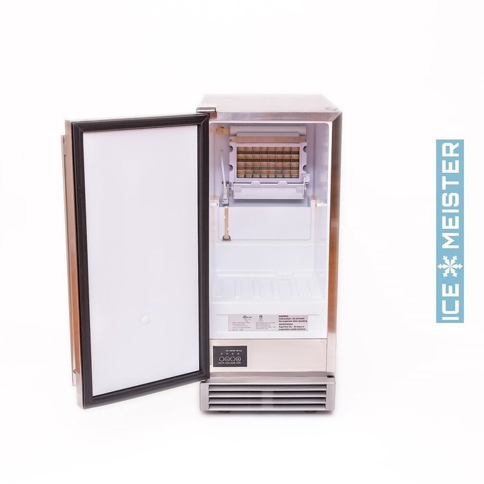 NEW Icemeister Undercounter 50 Lb Cube Quality Ice Machine Az-20d - NSF & UL Certified -Outdoor Use Approved N6