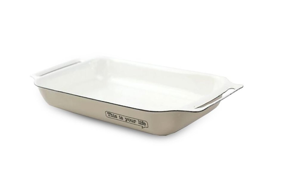 Finex Kitchen Premium Porcelain Enameled Steel Collection - Life Series (Blue) - Loaf Pan Roasting Casserole pan N28