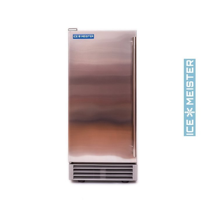 NEW Icemeister Undercounter 50 Lb Cube Quality Ice Machine Az-20d - NSF & UL Certified -Outdoor Use Approved N7