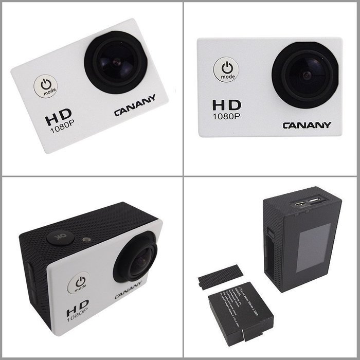 Brotherhood HD Sports Helmet Action Waterproof Camera As Go Professional Underwater Camcorder Kit - DSP:NT96650... N20
