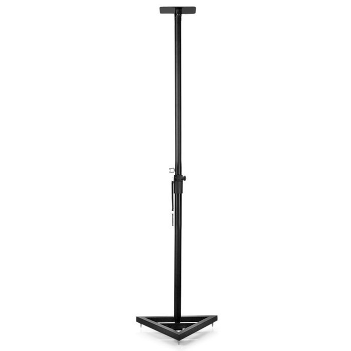 Flexzion Speaker Stand Floor Standing Mount with Triangle Base Height Adjustable (39"- 67") Set of 2 for Concert... N4