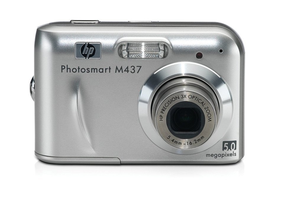 HP Photosmart M437 5MP Digital Camera with 3x Optical Zoom