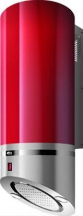 Best WM33I40R 15.75" Sorpresa Series Lipstick Wall Mount Chimney Hood With 400 CFM Internal Blower 4 Speed Joystick...