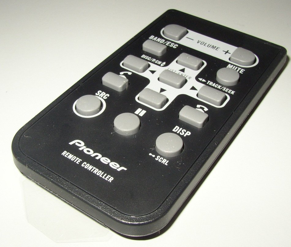 PIONEER OEM Original Part: QXE1044 In-Dash Car Audio CD Receiver Remote Control