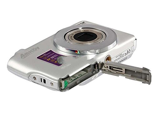 Amkov 800-Oe 2.7" Tft Lcd Screen Digital Camera With 4X Digital Zoom & 3X Optical Zoom (Silver) Produced by YSK N3